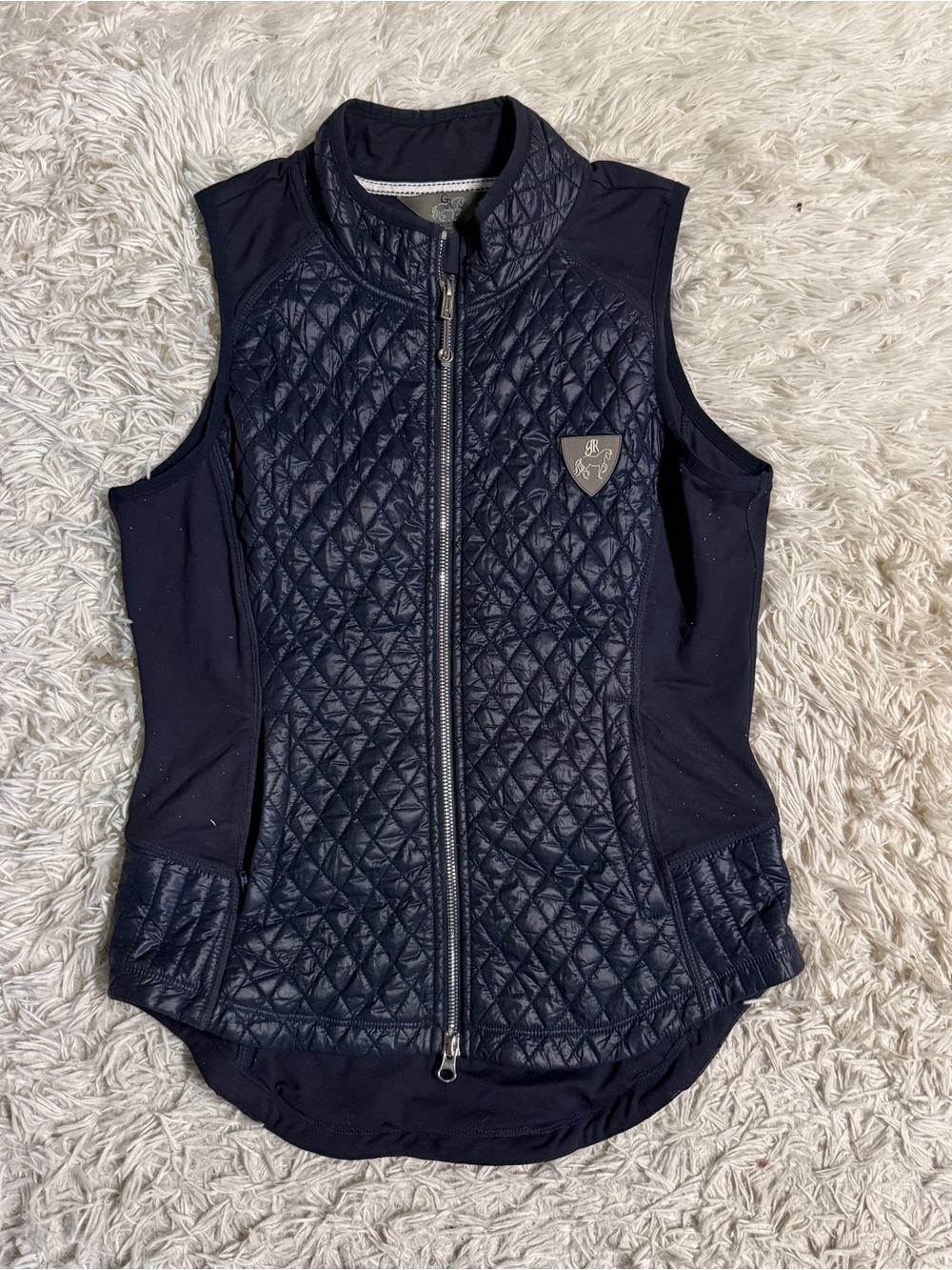 Women’s Small Navy Goode Rider Horseback Riding Vest. Good Condition.